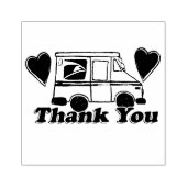 Thank You Mail Carriers郵便局員 ラバースタンプ (インプリント)
