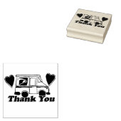 Thank You Mail Carriers郵便局員 ラバースタンプ (押印)
