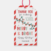 Thank You Making School and メリー Bright ギフトタグ (正面)