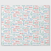 Thank You Medical Staff Wrapping紙 ラッピングペーパー (フラット)