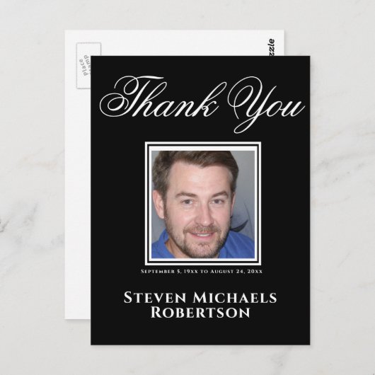 Thank You Memory Card ポストカード (正面/裏面)