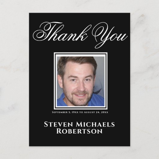 Thank You Memory Card ポストカード (正面)