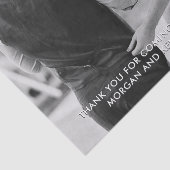 Thank You Messageの写真結婚ティッシュペーパー 薄葉紙 (詳細)