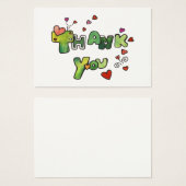 Thank You Mini Card (正面&裏面)