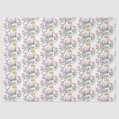 Thank you-Modern typography & floral accents 薄葉紙 (正面)