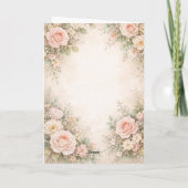 Thank You Mom Design – Heartfelt Appreciation Gift カード (裏面)