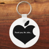 THANK YOU MR JOBS キーホルダー (正面)