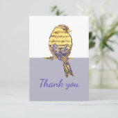 Thank You Music Note Bird for Music, Singers サンキューカード (スタンド正面)
