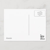 Thank You musical heart ポストカード (裏面)