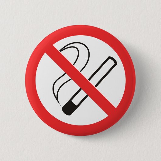 Thank You Not喫煙 缶バッジ (正面)