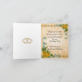 Thank you noteカード写真 サンキューカード (内部)