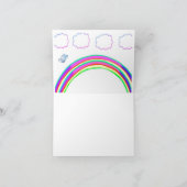 Thank You Noteカード カード (内部)