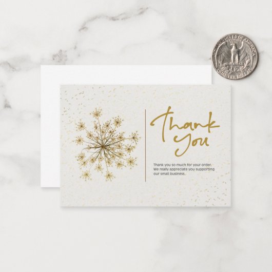 Thank You Noteカード ノートカード (正面/裏面インサイチュ)