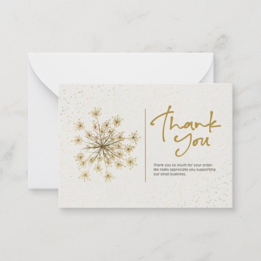 Thank You Noteカード ノートカード (正面)