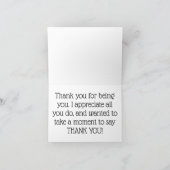 Thank You Note:誰にでも適している! サンキューカード (内部)