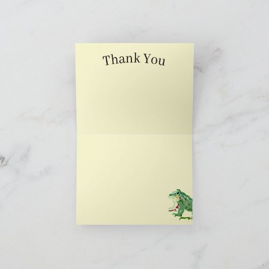 Thank You Note Card : Rib-it サンキューカード (内部)