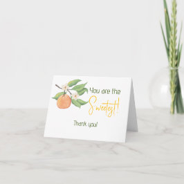 Thank you Note from the Little Cutie サンキューカード