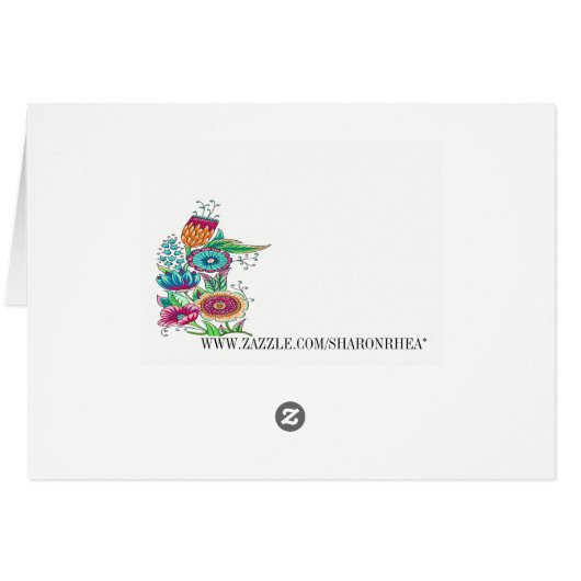 Thank You Notecard (裏面横)