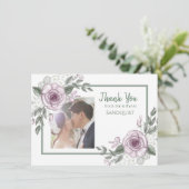 Thank You Notes |メイブバラフローラ写真 カード (スタンド正面)