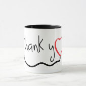 Thank you nurses. bedankt verpleegsters. マグカップ (中央)