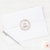 Thank You Orderロゴ割引コードバラ枠 ラウンドシール (封筒)