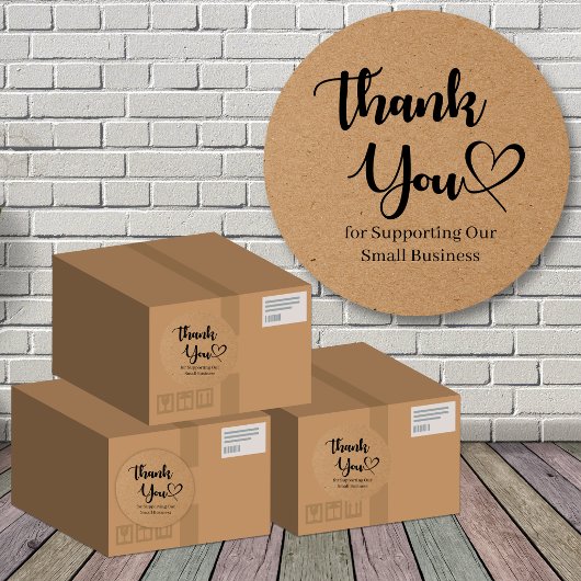 Thank You Order ステッカー | ビジネス梱包ラベル