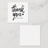 Thank You Order Insert Card スクエア名刺 (正面/裏面)