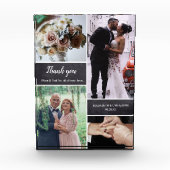 Thank you Parent's 結婚 Photo Collage フォトブロック (正面)