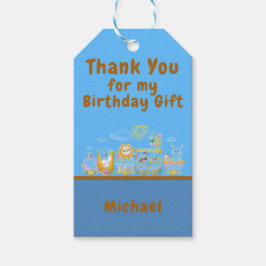 Thank you party bag gift tags ギフトタグ