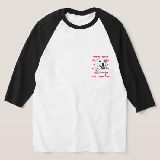 Thank you pato tシャツ (レイダウン)