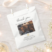 Thank You Pet Photo 結婚's フェイバーバッグ (クリップ留めされた状態)