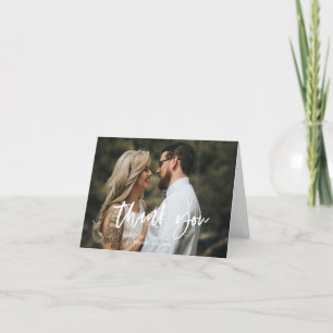 Thank You Photo 結婚's Card サンキューカード