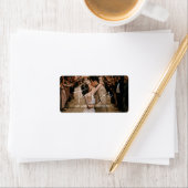 Thank You Photo 結婚's Envelope ラベル (インサイチュ)