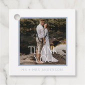 Thank You Photo Blue 結婚's フェイバータグ (正面)