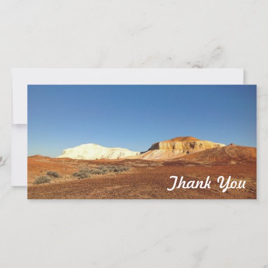 Thank You Photo Card - Central Australia サンキューカード (正面)