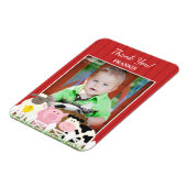 Thank You Photo Farm 3x4インチプレミアムマグネット マグネット (左側)