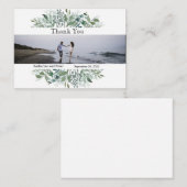 Thank You Photo's 結婚離れ Budget ノートカード (正面/裏面)