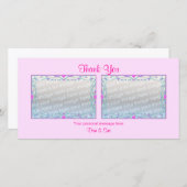 Thank You Pink 2 Photos サンキューカード (正面/裏面)