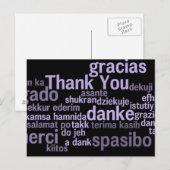 Thank You Post Card ポストカード (正面/裏面)