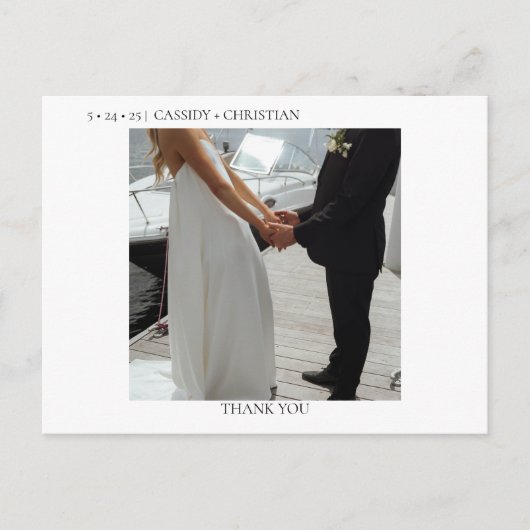 Thank You Post Card ポストカード (正面)