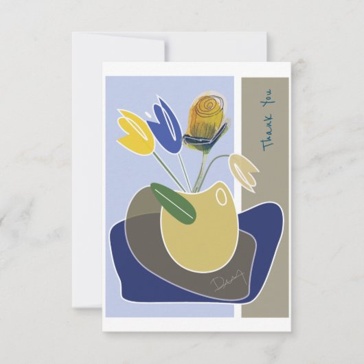 Thank you Post Card 出欠カード (正面)