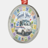 Thank you Postal Workers  メタルオーナメント (左)