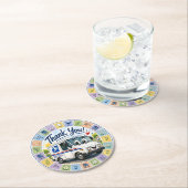 Thank you Postal Workers  ラウンドペーパーコースター (インサイチュ)