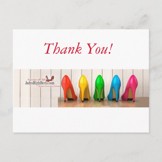 Thank You Postcard ポストカード (正面)