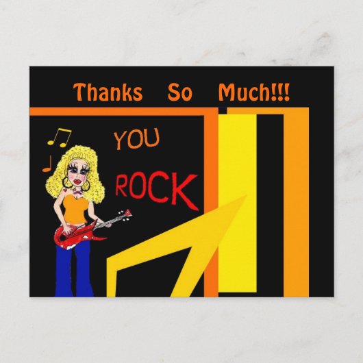 Thank You Postcard ポストカード (正面)