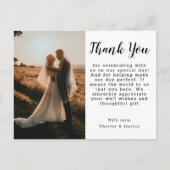 Thank You Postcard ポストカード (正面)