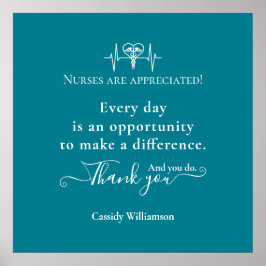 Thank You Poster Patient to Patient パーソナライズされた ポスター