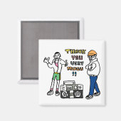 thank you rap マグネット (正面/裏面)