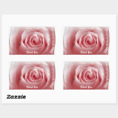 Thank You Rectangleステッカー 長方形シール (シート)