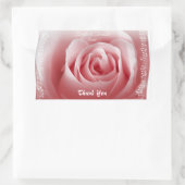 Thank You Rectangleステッカー 長方形シール (バッグ)